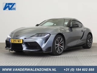 Toyota Supra 2.0 259pk Launch Premium ECC NAVI LMV-T.T. LED+ ZWART.LEDER+ELEK. STOELVERWARMING KEYELSS DAB+ PDC CRUISEC.