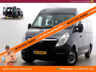 Opel Movano Combi 2.3 CDTI 145pk Euro6 L2H2 Rolstoelbus Incl BTW/BPM 11-2015