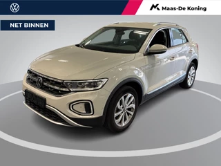 Volkswagen T-Roc 1.5 TSI 150pk DSG Style · Apple/Android Car Play · Parkeer assistent · Stoelverwarming · Sportstoelen · Sfeerverlichting ·