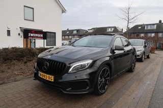 Mercedes GLA-klasse AMG 45 4MATIC 415PK PANORAMADAK|MEMORY|KEYLESS|CAMERA|CARPLAY|ZEER GOED ONDERHOUDEN