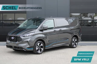 Hoofdafbeelding Ford Transit Custom Ford Transit Custom 320 2.0 TDCI L1H1 Sport 170pk - 2x Schuifdeur - 19" LM velgen - ACC - Blind spot - Navi - Camera - Verwarmd stuur - 70l tank - Rijklaar