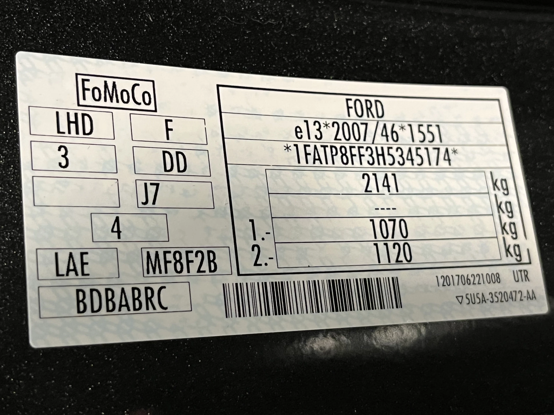 Hoofdafbeelding Ford Mustang