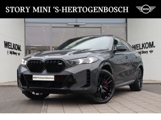 BMW X6 M60i xDrive High Executive M Sport / Panoramadak / Trekhaak / Bowers & Wilkins / Soft-Close / Stoelventilatie / Massagefunctie / M Adaptief onderstel / Parking Assistant Professional / Active Steering