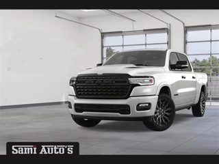 Hoofdafbeelding Dodge Ram 1500 Dodge Ram 1500 LIMITED NIGHT H.O 540PK 706 Nm | XB9 | MASSAGE | BOM VOL | PW7 WHITE | CREW CAB | DUBBELE CABINE | GRIJSKENTEKEN | €99950,- EXCL BTW | VOORRAAD 2276 - 7667