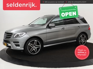 Mercedes-Benz M-klasse 350 BlueTEC AMG | Schuifdak | Leder |  Stoelverwarming | Trekhaak | Camera | Navigatie | Luchtvering | 21'' lichtmetalen velgen