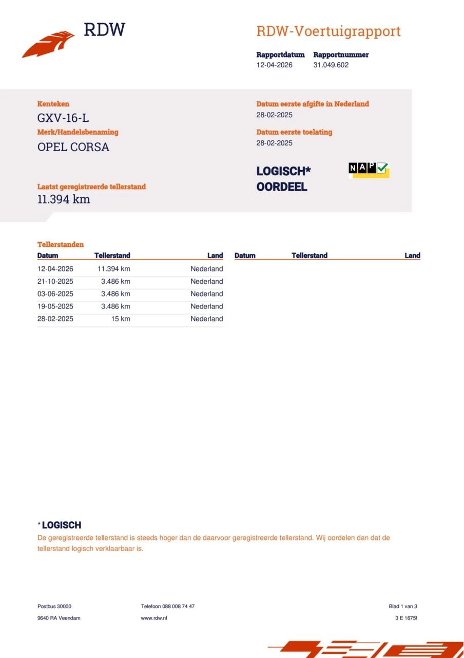 Hoofdafbeelding Opel Corsa