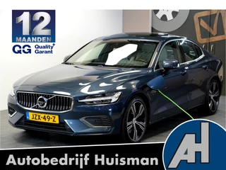 Hoofdafbeelding Volvo S60 Volvo S60 2.0 Recharge T8 AWD 287kW/390pk Aut8 Inscription PANORAMADAK + HARMAN/KARDON + ADAPT.CRUISE + STOELMASSAGE&-VENTILATIE + 360 CAMERA + STOELVERWARMING + LANE ASSIST + PILOT ASSIST + KEYLESS ENTRY&GO + PARKSENSOREN V&A + 19" LM-VELGEN!!