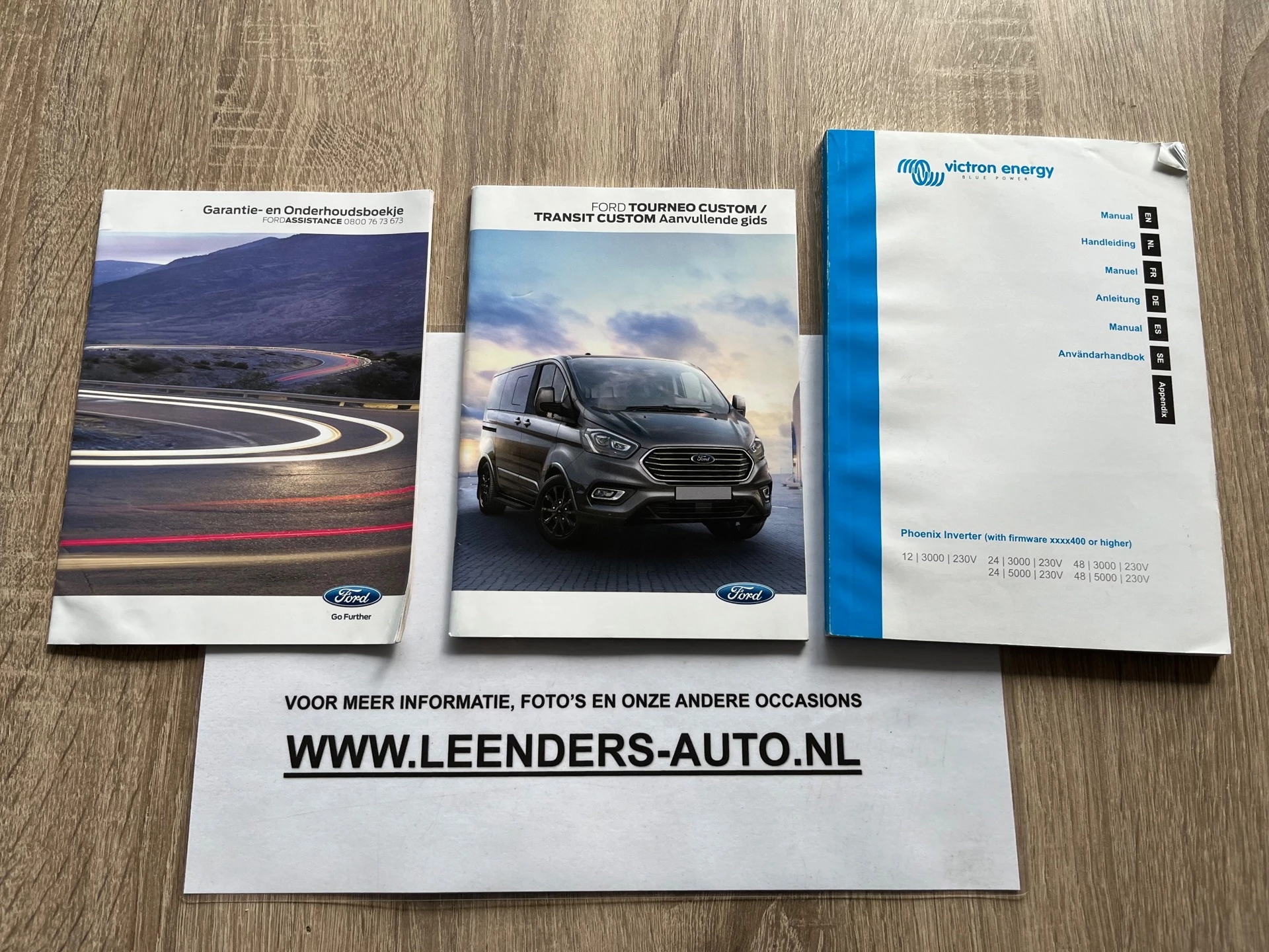 Hoofdafbeelding Ford Transit Custom