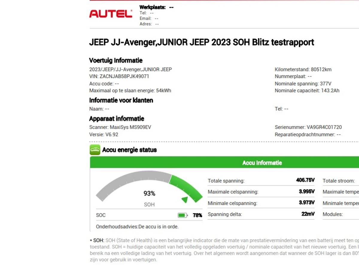 Hoofdafbeelding Jeep Avenger