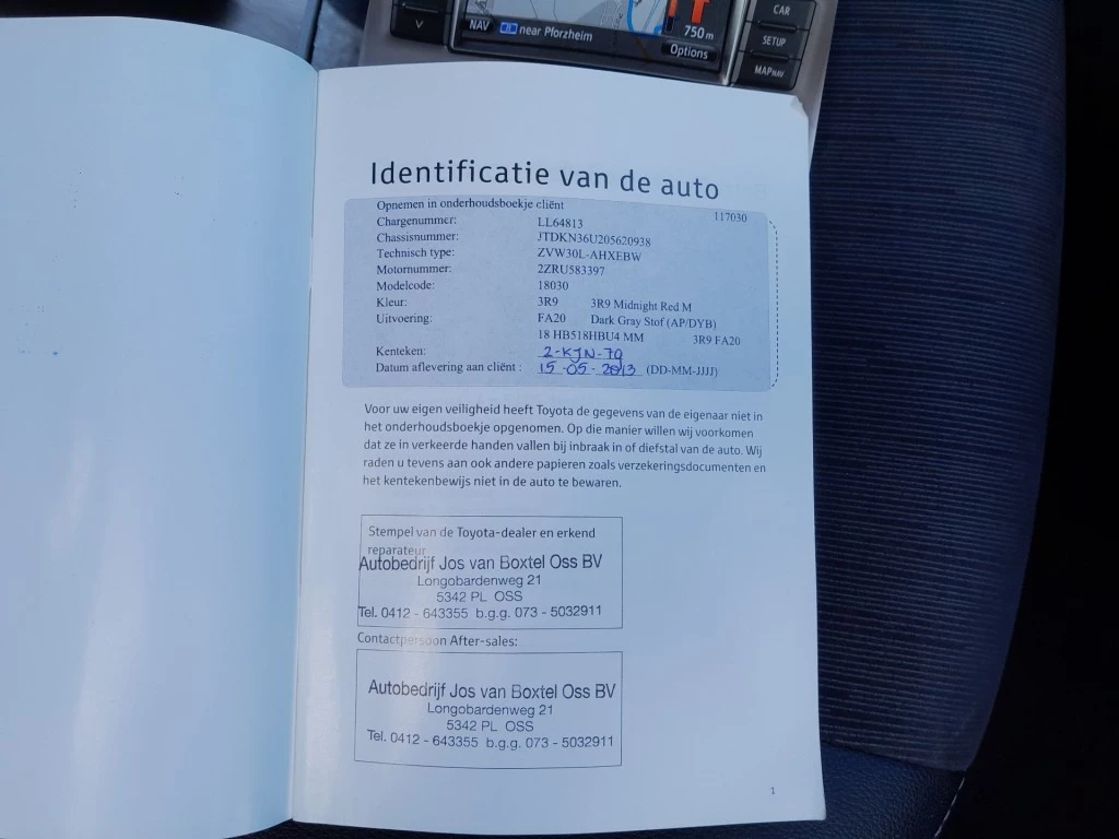 Hoofdafbeelding Toyota Prius