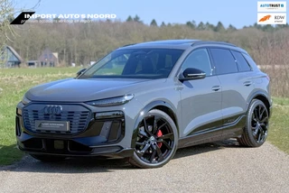 Hoofdafbeelding Audi Q6 e-tron Audi Q6 e-tron S edition100 kWh SOH 97,5% Pano 22 inch B&O RS stoelen 360