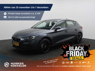 SEAT Leon Style 1.5 TSI 115pk Cruise control, Airco, LED verlichting, App connect, Parkeersensoren, DAB, Radio, Bluetooth, 18 inch velgen