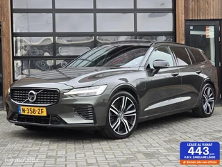 VOLVO V60 T8 455 PK LONG RANGE R-DESIGN PANO 360CAM TREKHAAK