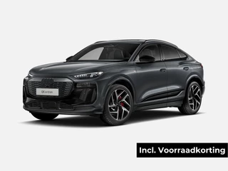 Audi Q6 e-tron Sportback S edition e-tron perf 100Kwh 225 kW / 306 PK Sport · 21" LM Velgen · Sportstoel s plus rode stiksels · Tech Pro · Glazen panoramadak · MMi Experience Pro