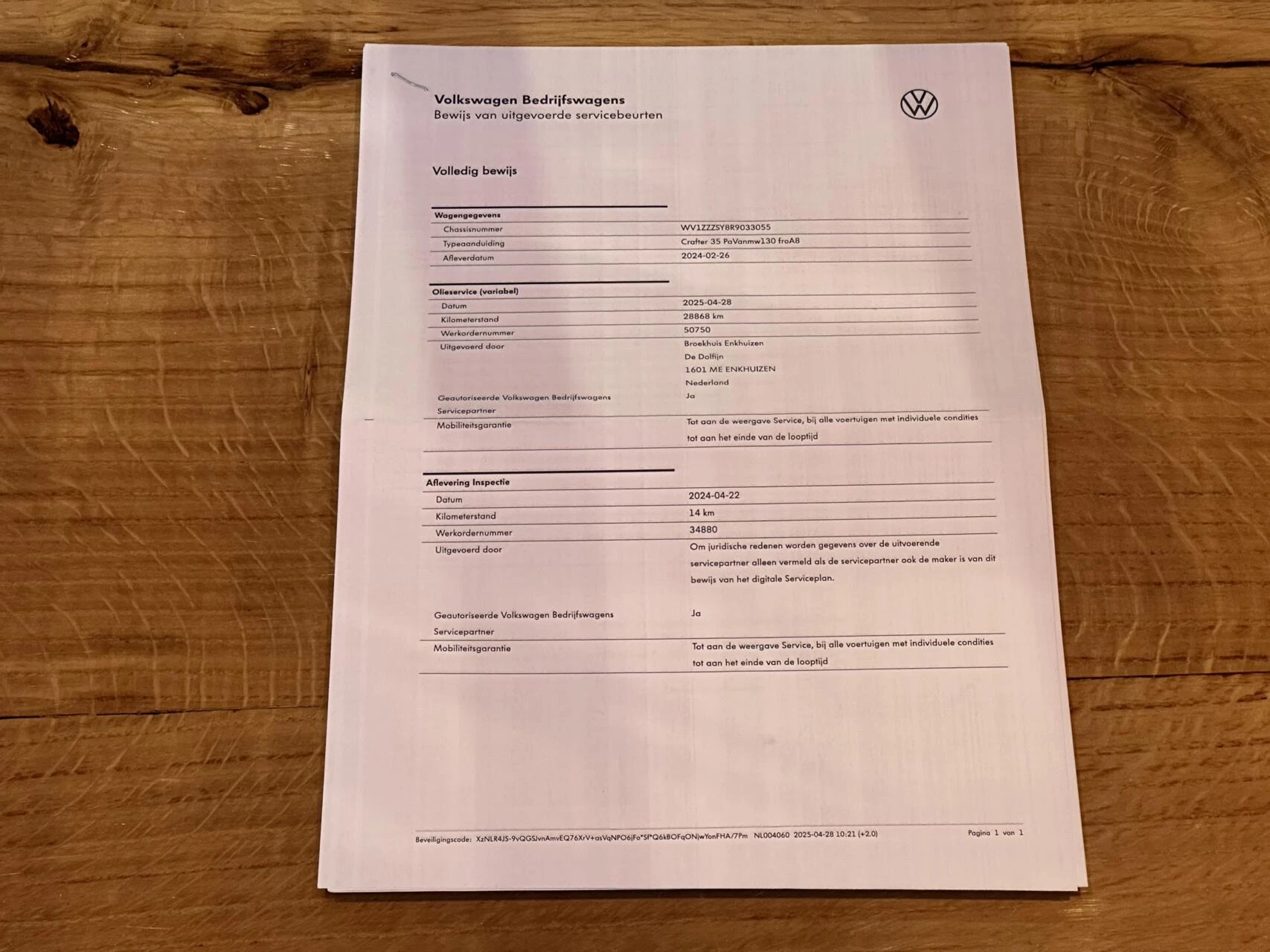 Hoofdafbeelding Volkswagen Crafter