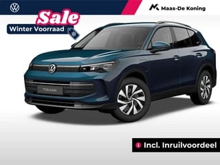 Volkswagen Tiguan Life Edition 1.5 eHybrid 204 pk 6 versn. DSG · Comfort pakket ·  Trekhaak incl. aanhangermanoeuvreerhulp (trailer assist) ·  Velgen 'napoli', 18 inch lichtmetaal · incl. inruilvoordeel ·