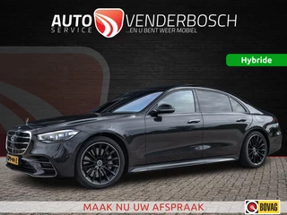 Hoofdafbeelding Mercedes-Benz S-Klasse Mercedes-Benz S-klasse 580e 4MATIC Lang AMG Line 510pk | Pano | Burmester 3d