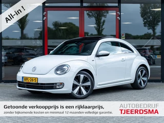 Volkswagen Beetle 1.2 TSI Allstar | Schuif/ Kantel Dak | Navigatie | Camera | Xenon | Climate Control | Cruise Control | Bluetooth | Parkeersensoren | LED | 18'' Lichtmetalen Velgen Twister | Unieke Uitvoering |