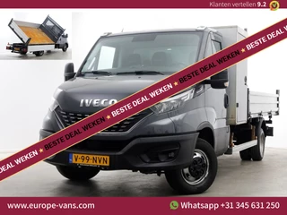 Iveco Daily 35C18 3.0 180pk HiMatic Automaat 3-Zijdige Kipper Trekhaak 3500kg 10-2021
