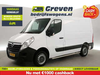 Opel Movano 2.3 CDTI L1H1 | MARGE | Airco | 3-Zits | Trekhaak | Elektrpakket