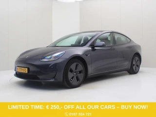 Tesla Model 3 Long-Range AWD 351pk 75 kWh FACELIFT [ WARMTEPOMP+AUTOPILOT+620KM WLTP+PREMIUM AUDIO ]