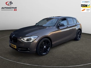 BMW 1-serie BLACKEDITION M 118i M Sport Edition High Executive Aut. Pano Camera Alpine