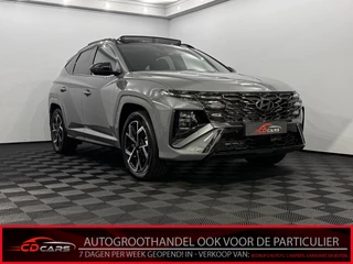Hoofdafbeelding Hyundai Tucson Hyundai Tucson 1.6 T-GDI PHEV Premium N-line Sky Pano, Half leder, 360 Camera, Navi, Winterpakket, Head-up display, Elektrische achterklep, 5 jaar garantie