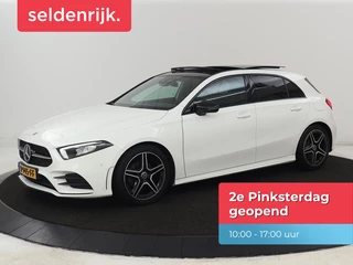 Mercedes-Benz A-klasse 180 AMG | Panoramadak | Stoelverwarming |  Carplay | Sfeerverlichting | Leder/Alcantara | Navigatie | Park Assist | Full LED | Widescreen | Climate control | Cruise control