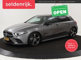 Mercedes-Benz A-klasse 160 Business Solution AMG | Stoelverwarming |  Sfeerverlichting | Camera | Navigatie | Leder/Alcantara | Full LED | Widescreen | Climate control