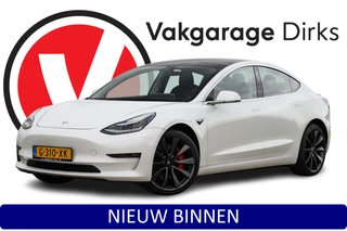 Tesla Model 3 Performance 462 PK AWD 75 kWh ✅ SOH 90% ✅ Long Range ✅ ACC ✅ 20 inch