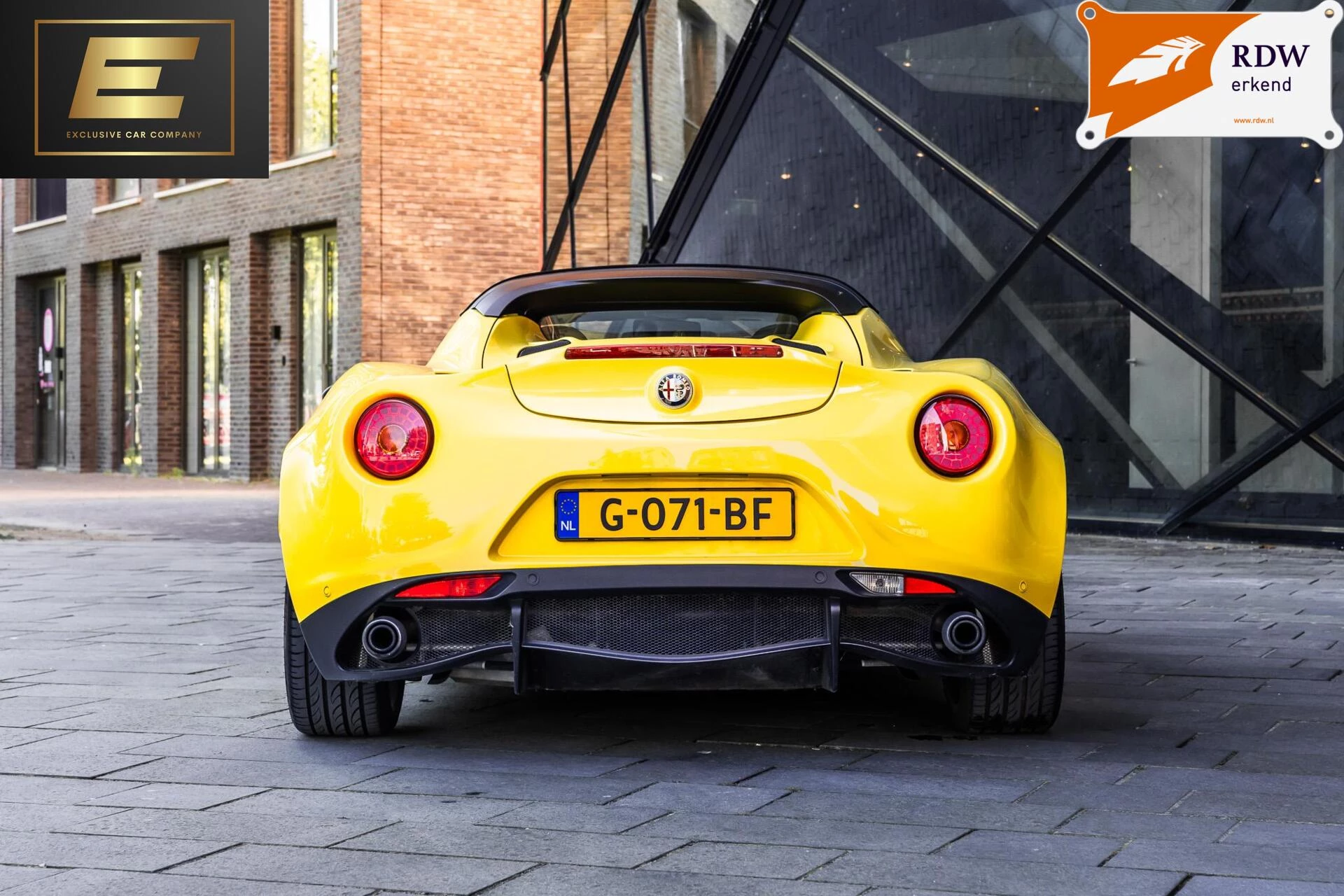 Hoofdafbeelding Alfa Romeo 4C