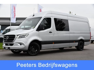 Mercedes-Benz Sprinter 319 V6 3.0 CDI L3H2 DC PB Edition Full options, Adaptieve Cruise, 360 Camera, 10,5'' Mbux, LED, Automaat, BPM Vrij!