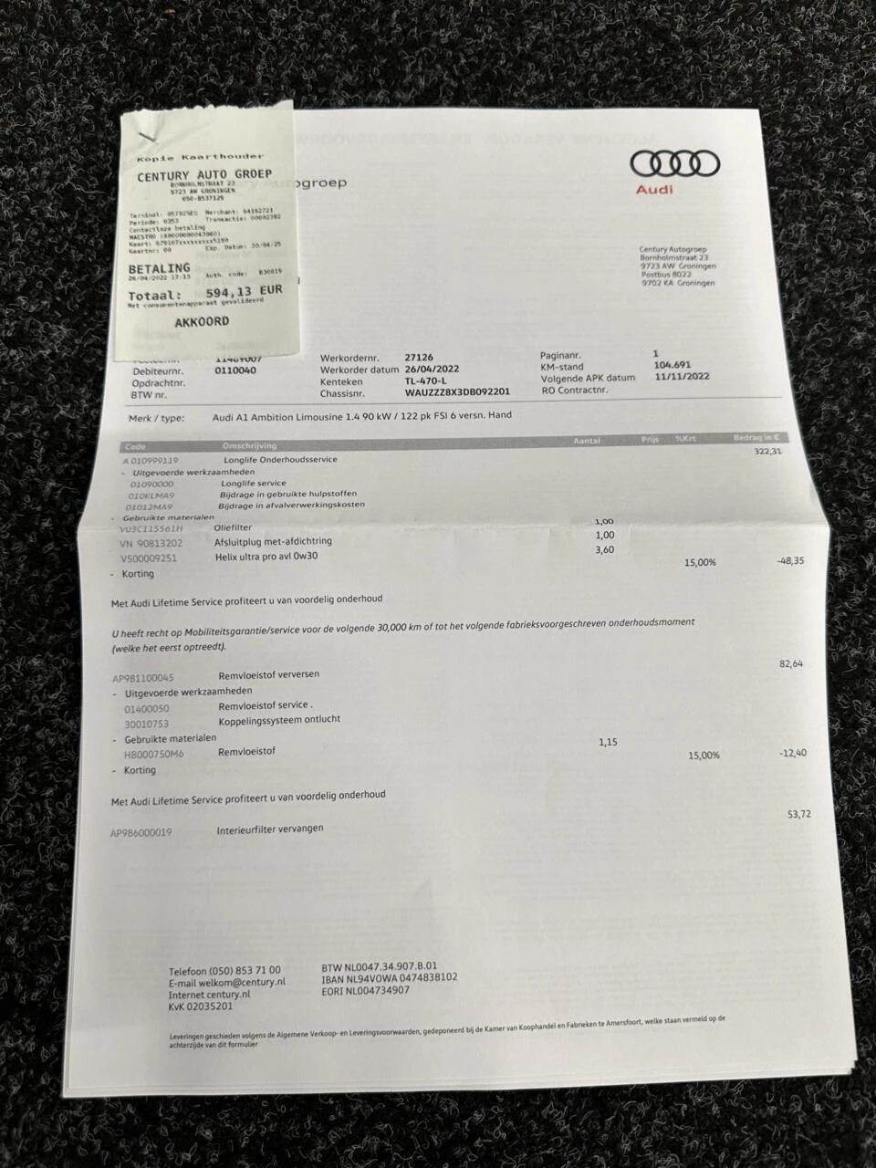Hoofdafbeelding Audi A1