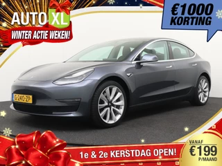 Tesla Model 3 Long Range AWD 75 kWh Autopilot Stoelverw V+A Pano 19'LMV 1k