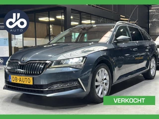 Skoda Superb Combi 1.4 TSI iV Style SOH 90% I WEG KLAPB. TREKHAAK I DIGI DISPLAY I FULL LED I VERWARMBARE STOELEN + A. BANK