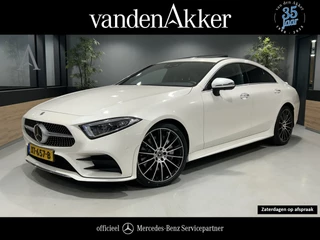 Hoofdafbeelding Mercedes-Benz CLS Mercedes-Benz CLS 450 4Matic AMG // Burmester // 360 Camera // Sunroof // Trekhaak // 20 inch // Designo White // Distronic