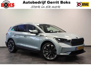 Hoofdafbeelding Škoda Enyaq iV Škoda Enyaq iV 80 First Edition High Panoramadak HUD VCP Navi Clima Cruise Camera 21"LM
