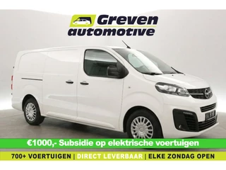 Opel Vivaro-e 75 kWh L3H1 | VERWACHT!! | Snelladen | Airco | Cruise | Camera | Navi | Parkeersens.