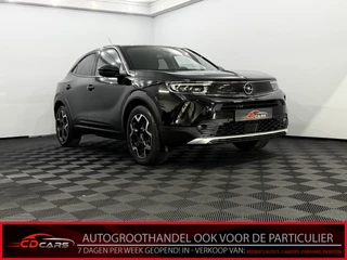 Opel Mokka-e Ultimate 50-kWh 11kw bl. Leder, Camera, Navi, Stoelverwarming, Keyless start, Cruise control, Massage stoel, Lichtmetalen velgen