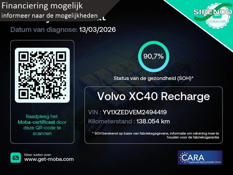 Hoofdafbeelding Volvo XC40