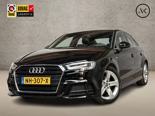 Audi A3 Limousine 1.0 TFSI S-Line Sport (2X S-LINE, BANG&OLUFSEN, APPLE CARPLAY, GROOT NAVI, LEDER, DYNAMISCHE KNIPPERLICHTEN, SPORTSTOELEN, CRUISE, PARKEERSENSOREN, NIEUWSTAAT)