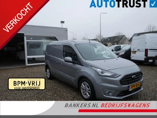 Ford Transit Connect 1.5 EcoBlue 120PK, L2, Limited, Automaat, 2 x Schuifdeur, Zeer complete auto