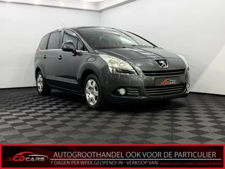 Peugeot 5008 1.6 VTi Active 7p. Pano, Leder, Navi, Parkeersensoren, Clima, Lichtmetalen velgen, Bluetooth