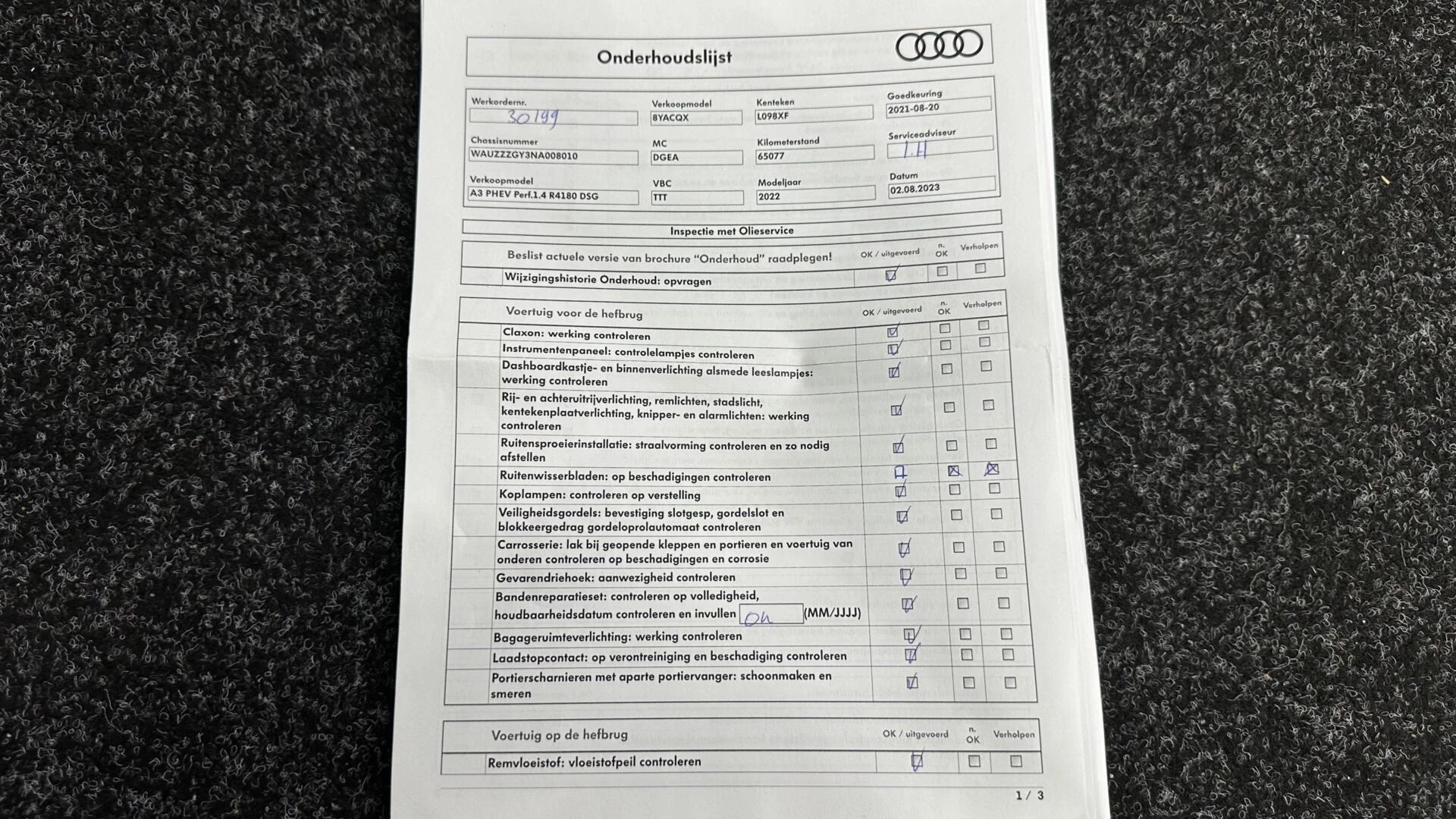 Hoofdafbeelding Audi A3