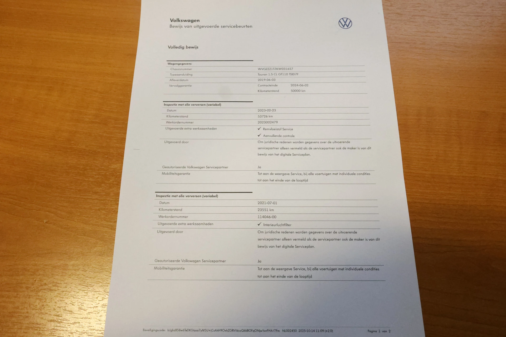 Hoofdafbeelding Volkswagen Touran