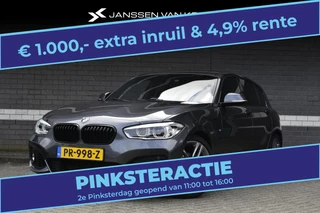BMW 1-serie 118i High Executive / M-Sport / Automaat / Lederen Sportstoelen / Stoelverwarming / Navigatie