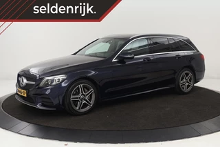 Mercedes-Benz C-klasse 200 AMG | Stoelverwarming | Carplay | Trekhaak |  Matrix LED | Sfeerverlichting | Leder/Alcantara | Side Assist | Camera