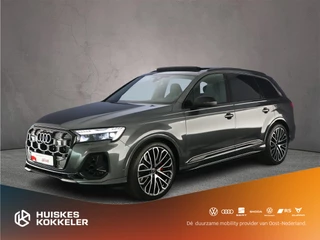 Audi Q7 60 TFSI e 490pk Pro Line S Comp. | Adv. Onderstel | HD-Matrix lazer | S-Stoelen | Head up | Pano | 4-wiel best. | Oled | Trekhaak | Optiek zwart | B&O 3D |
