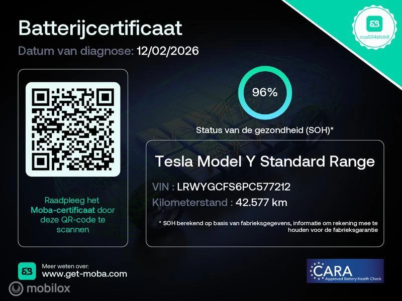 Hoofdafbeelding Tesla Model Y