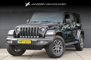 Jeep Wrangler Unlimited 4xe 380 80th Anniversary / Leder / Stoelverwarming / Adaptieve Cruise / Trekhaak